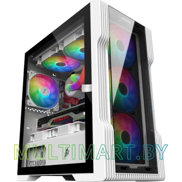 Корпус 1stPlayer Trilobite T3-G ARGB T3-G-WH-4F2-W(AP)